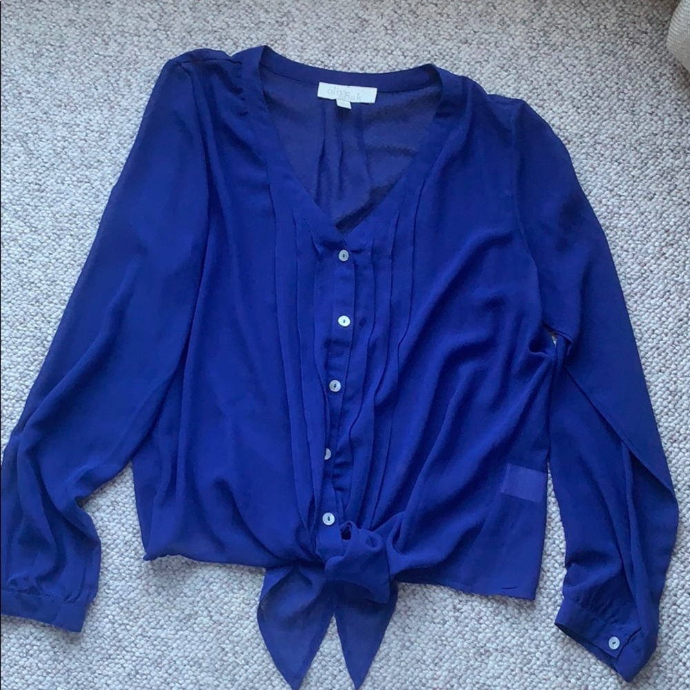 Olive & oak blouse